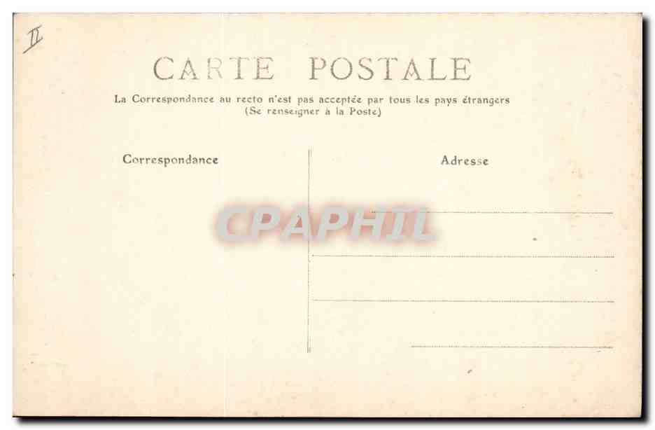 CPA Orgue Environs de Luchon Saint Bertrand de Comminges Les stalles du fond — Verso