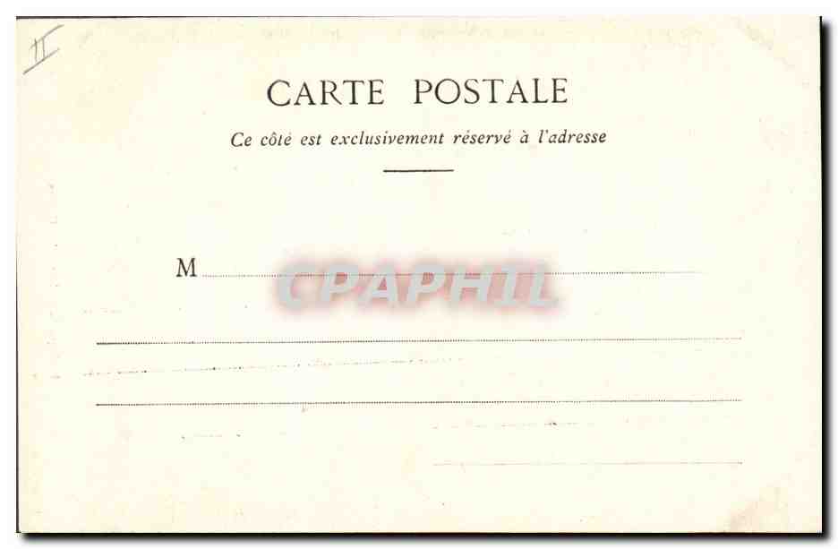CPA Orgue Basilique Saint Just Les orgues — Rückseite