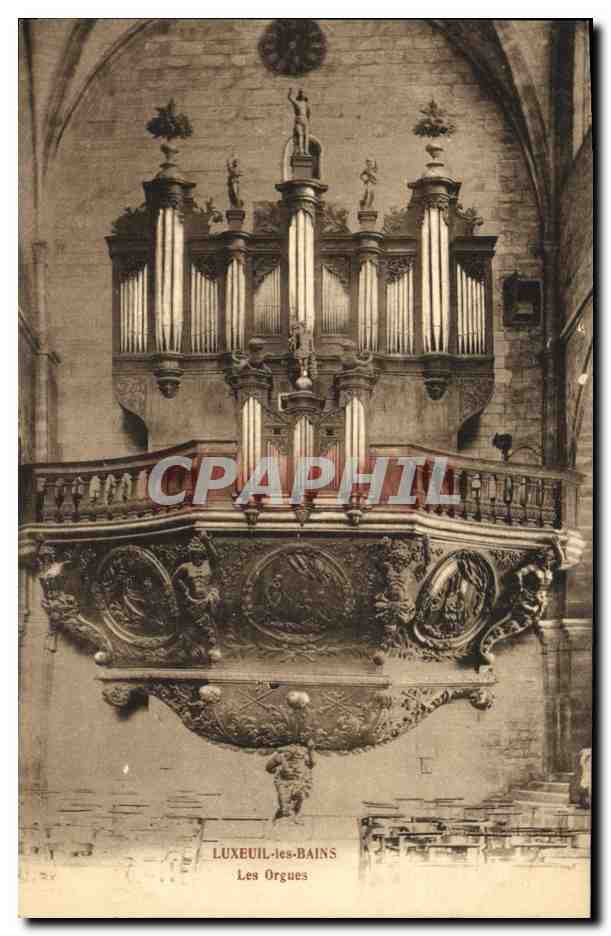 CPA Orgue Luxeuil les Bains Les orgues