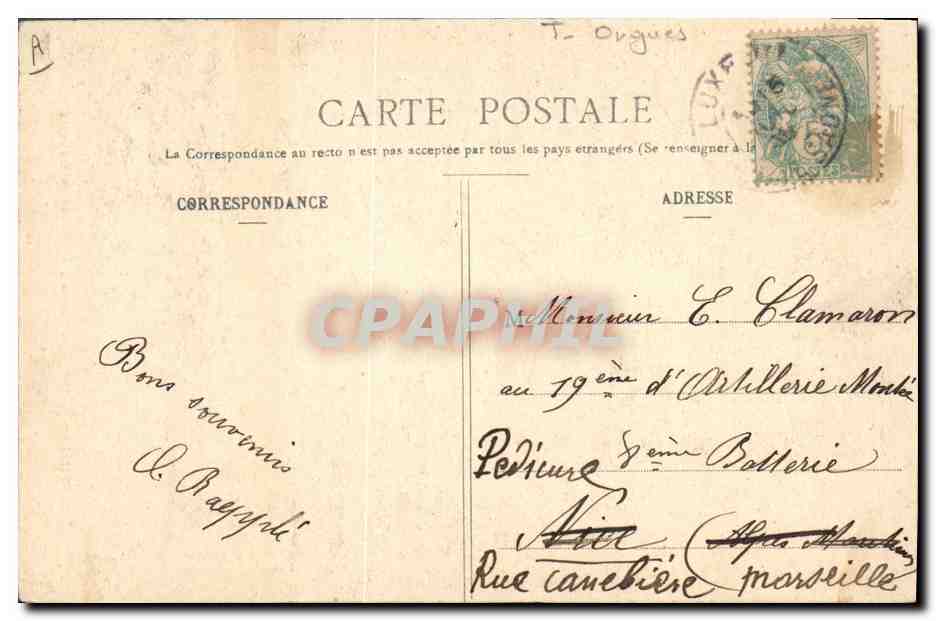 LUXEUIL-LES-BAINS (HTE-SAONE) — Orgues de l'église — imp. Ad. Welick, N° 2747-C — Reverso
