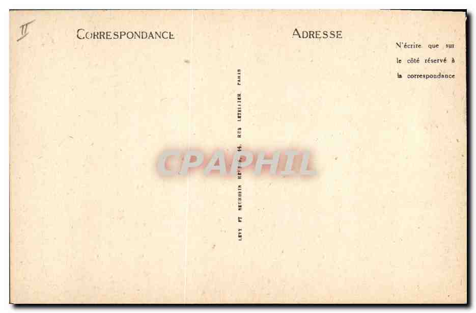 CPA Orgue Sainte Anne d'Auray Interieur de la basilique le maitre autel Oeuvre de Falguiere — Rückseite
