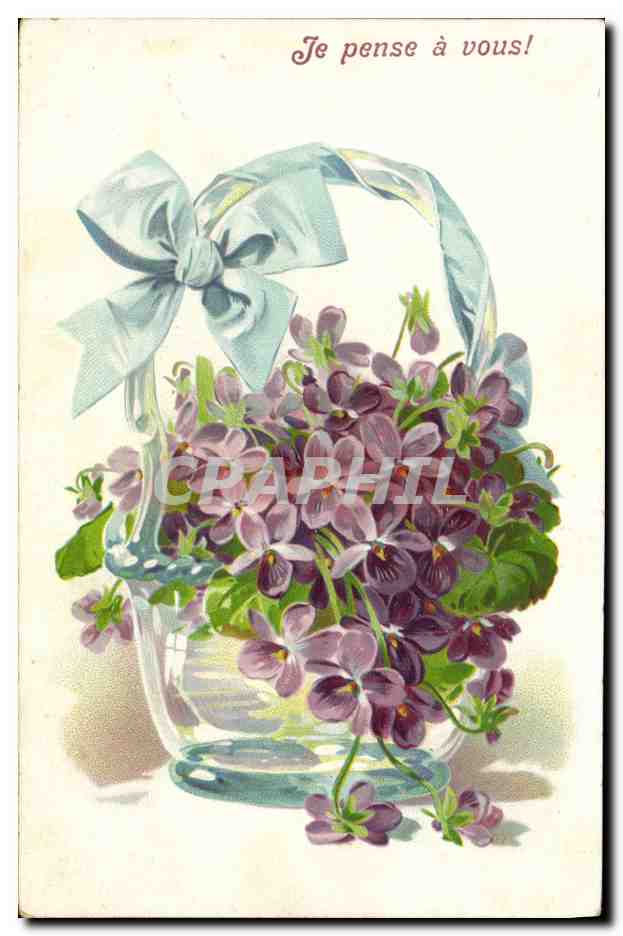 CPA Fantaisie Fleurs 