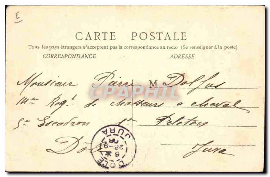 CPA Vin Vendanges Porteurs de Benne TOP — Verso