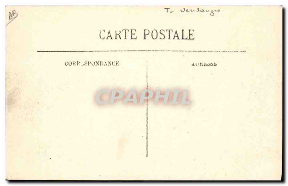 CPA Vin Vendanges Carnaval de Nice — Rückseite
