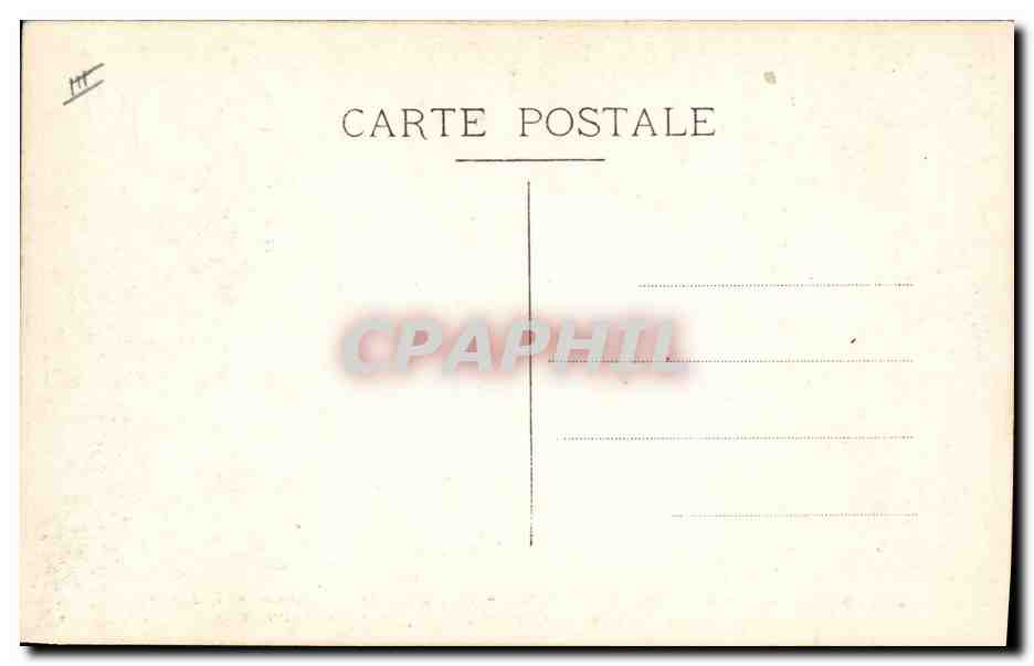 CPA Vin Vendanges Ligue Nationale contre l'alcoolisme Boulevard Saint Germain Paris Oublies a la maternelle un soir de paye Madame Tesniere — Rückseite