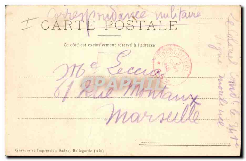 CPA Publicite Amer Picon a base d'orange et de Quinquina — Rückseite