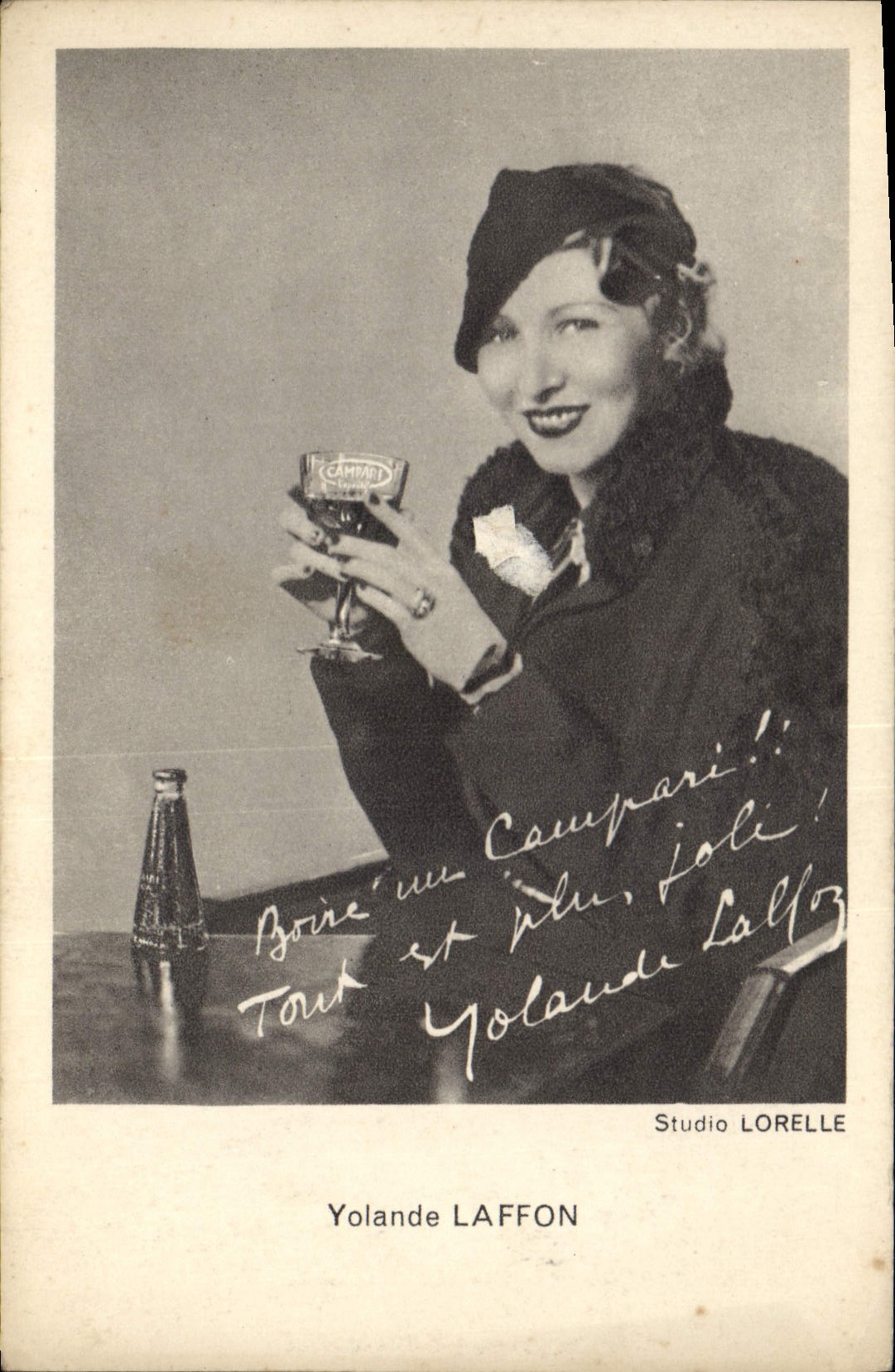 Yolande Laffon — Campari — Studio Lorelle