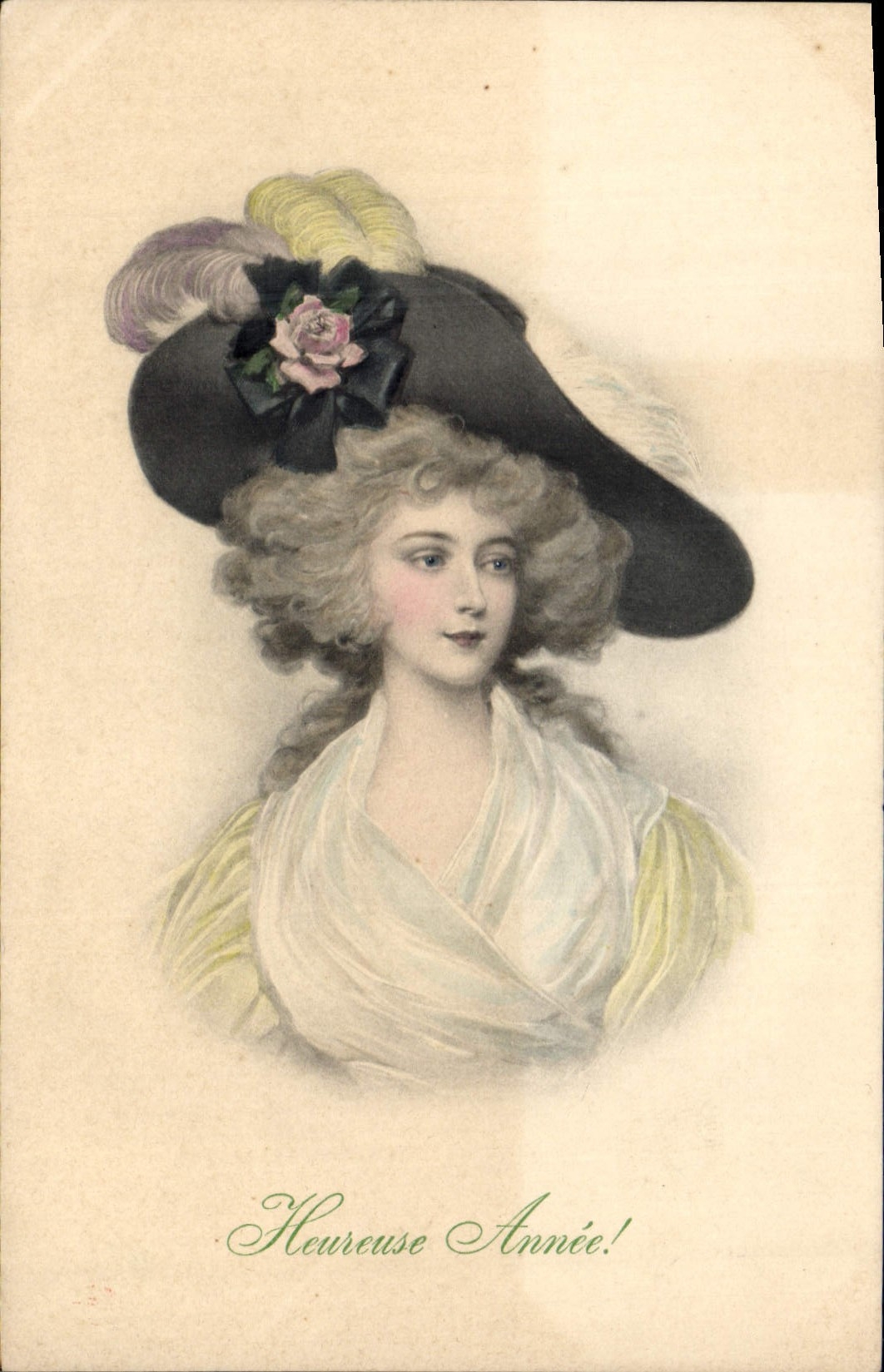 CPA Fantaisie Femme 