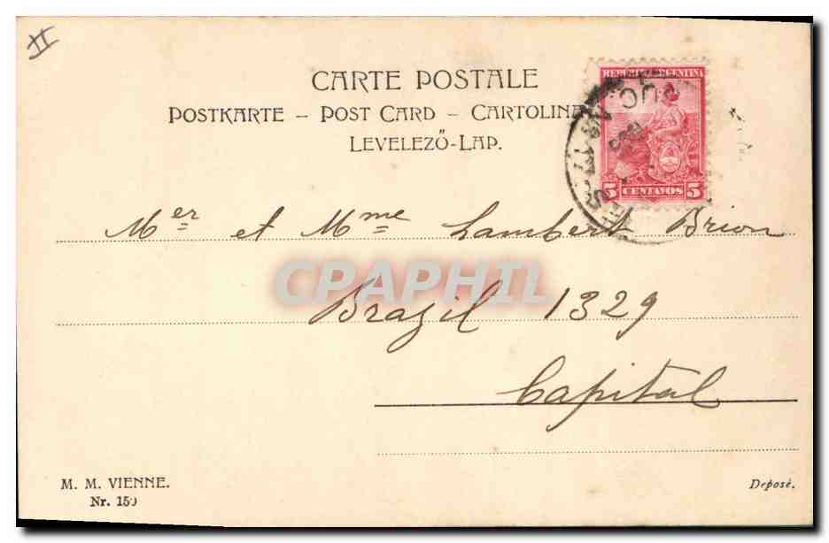CPA Fantaisie Enfant  — Verso