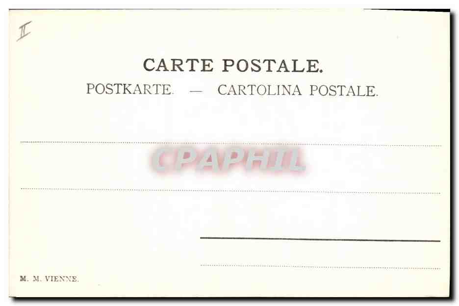 CPA Fantaisie Enfants Papillons  — Verso