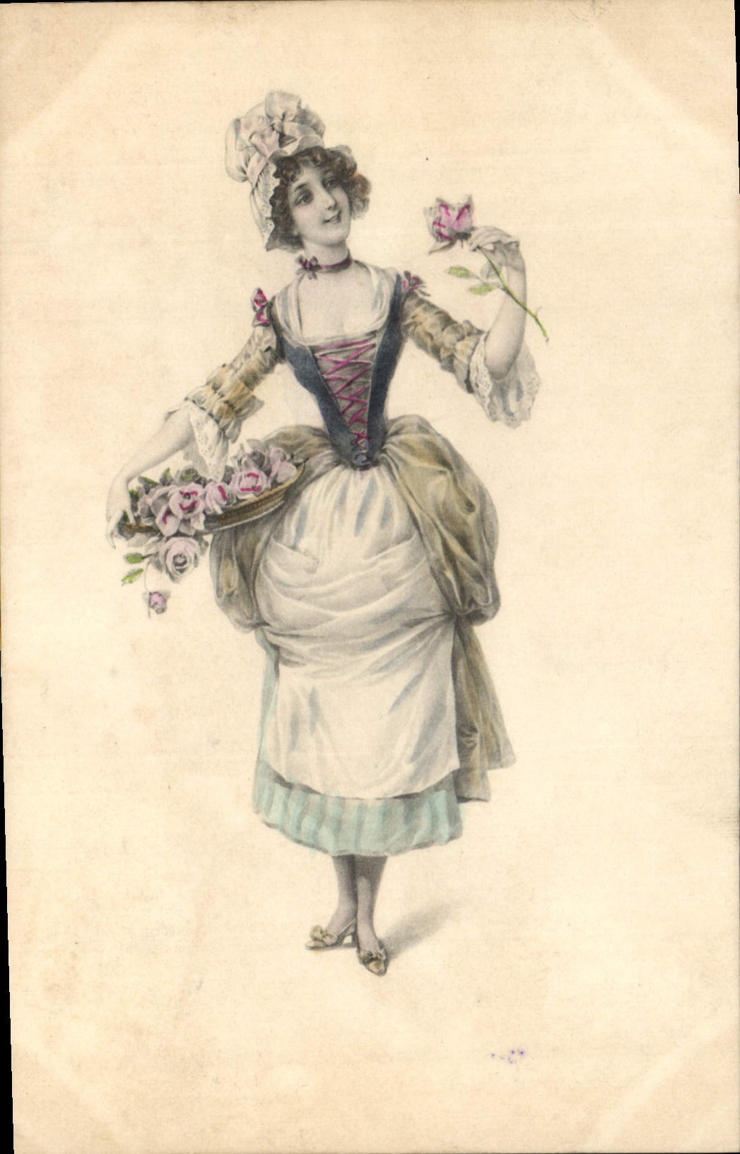 CPA Fantaisie Femme 