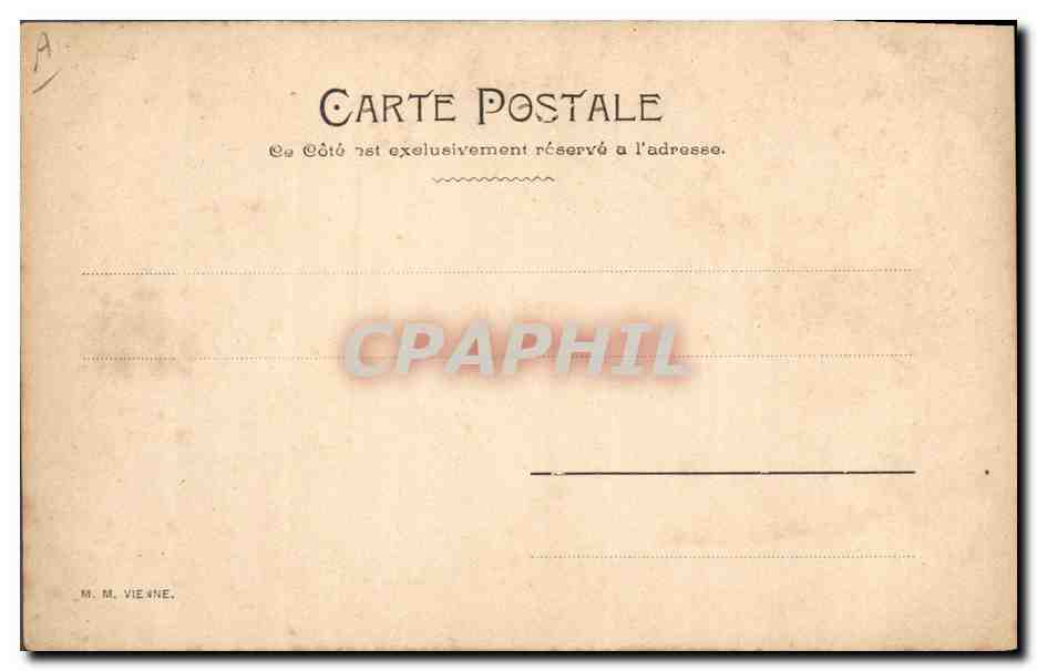 CPA Fantaisie Femme  — Verso