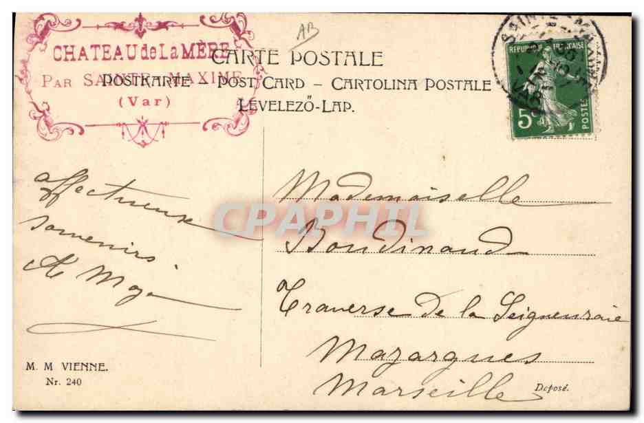 CPA Fantaisie Femmes Automobile  — Rückseite