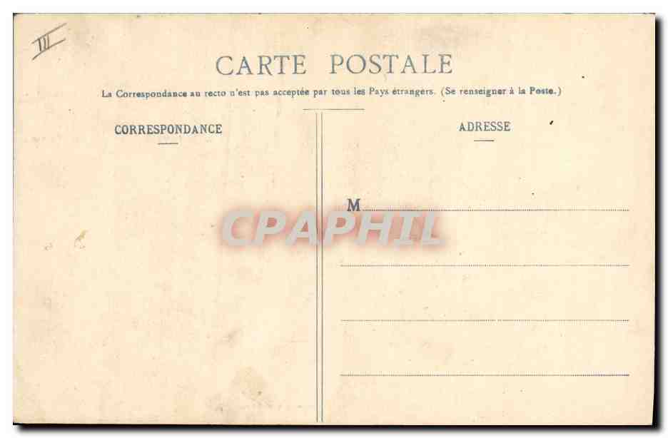 CPA Fantaisie Communion Enfant  — Verso