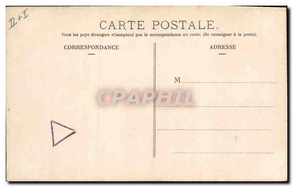 CPA Fantaisie Communion Enfant  — Verso