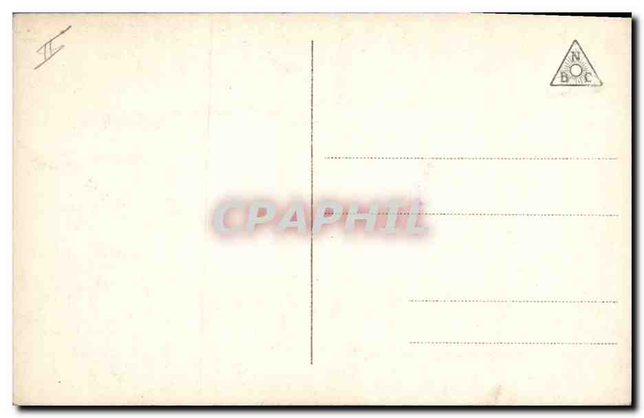 CPA Fantaisie Communion Enfant  — Rückseite