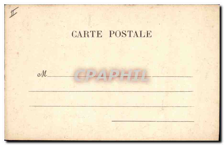 CPA Fantaisie Communion Enfant  — Rückseite