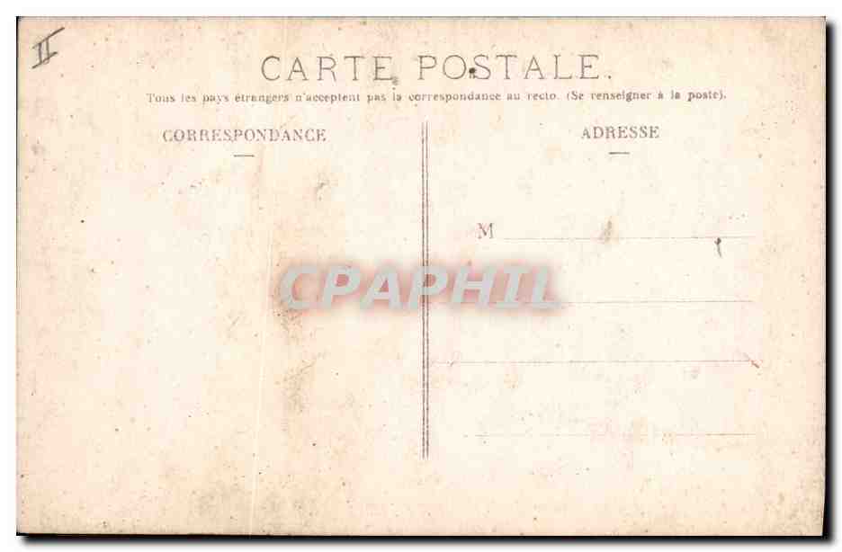 CPA Fantaisie Communion Enfant  — Verso