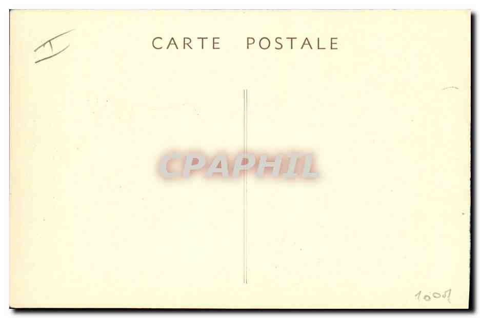 CPM Militaria Retour de corvee — Rückseite