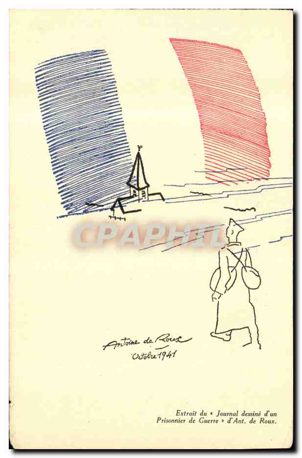 CPM Militaria Antoine de Roux Octobre 1941