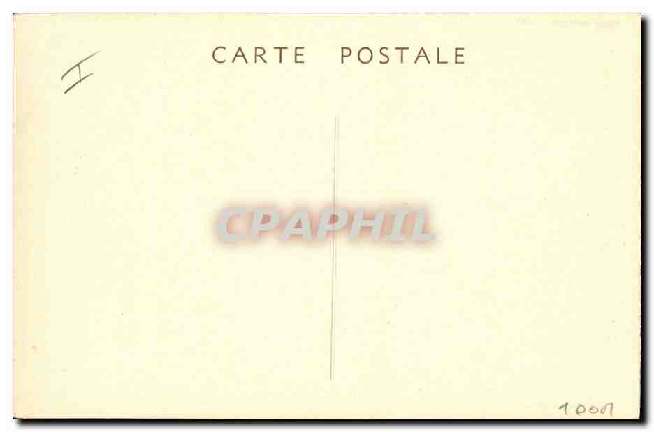 CPM Militaria Corvee de neige — Rückseite