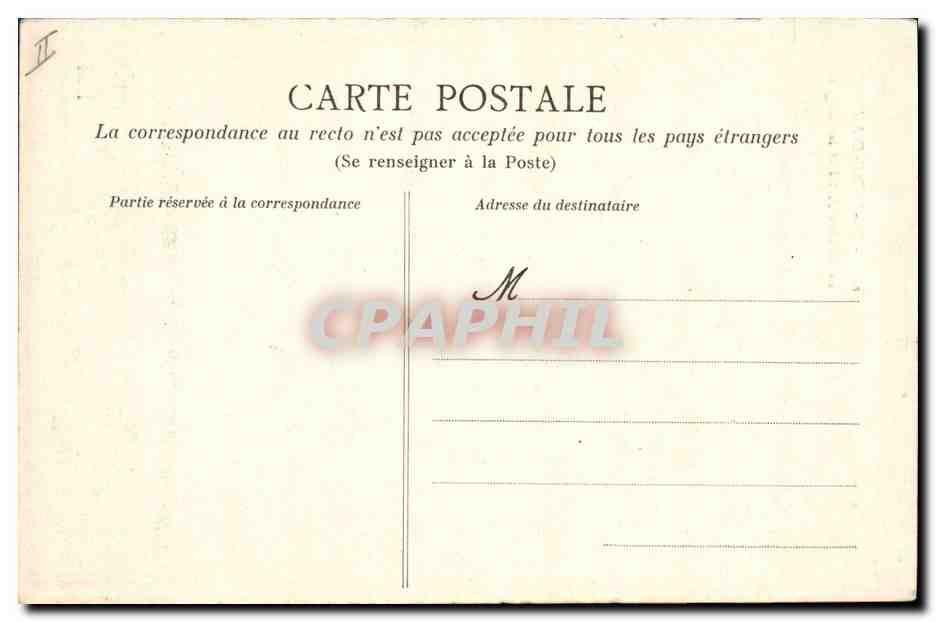 CPA Orgue Ste Anne d'Auray Le maitre autel et les orgues — Rückseite