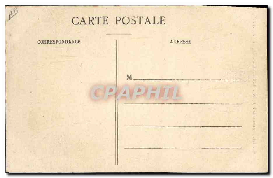 Orgue de la cathédrale de Reims — vue intérieure — éditeur C. Cuguet, n° 30 — Reverso
