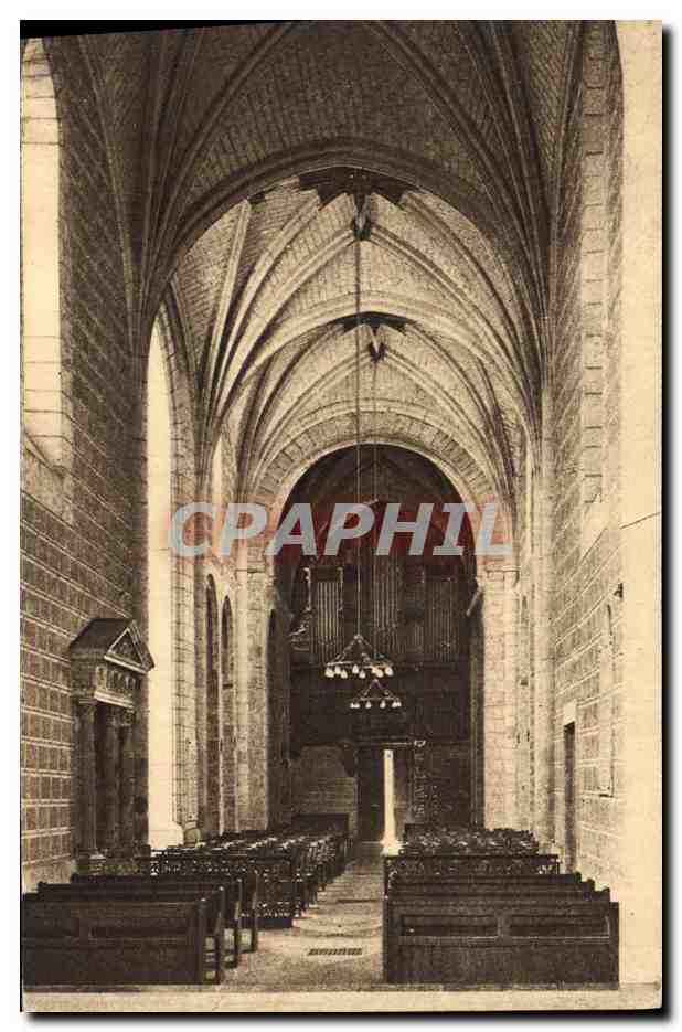 CPA Orgue Nef de l'eglise abbatiale St Pierre de Solesmes Le grand orgue
