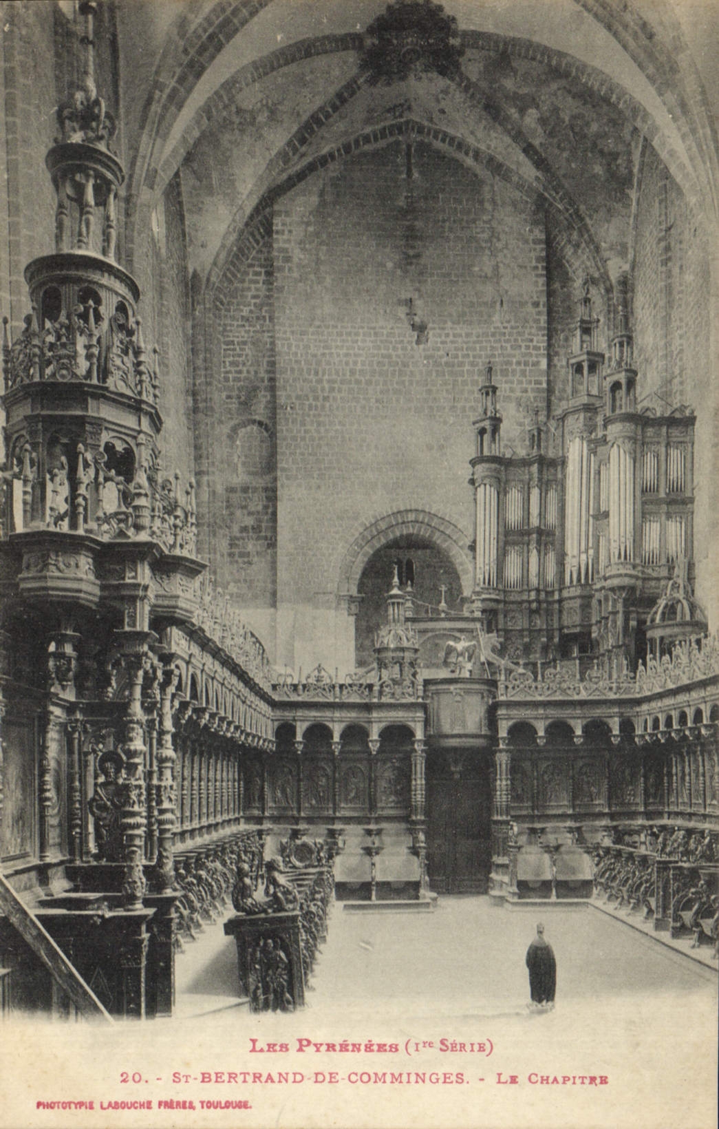 CPA Orgue St Bertrand de Comminges Le chapitre