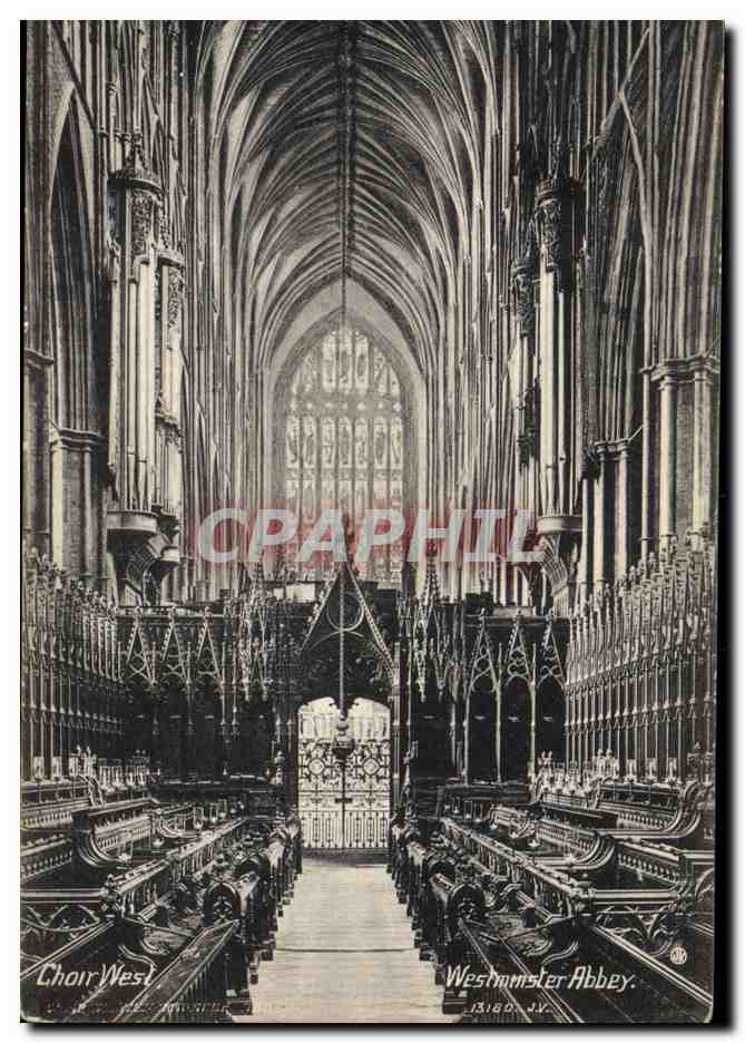 CPA Orgue Choir West Westminster Abbey London