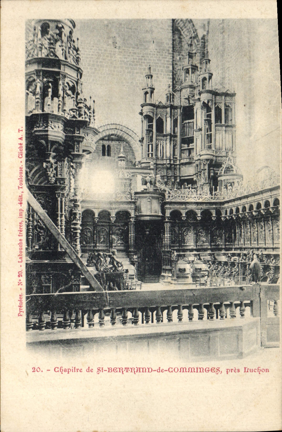 CPA Orgue Chapitre de St Bertrand de Comminges pres Luchon
