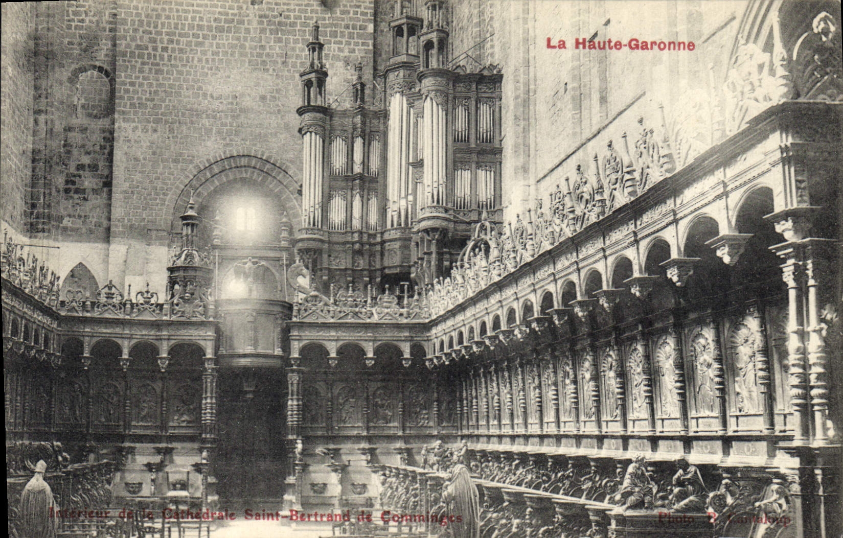 CPA Orgue Interieur de la cathedrale Saint Bertrand de Comminges