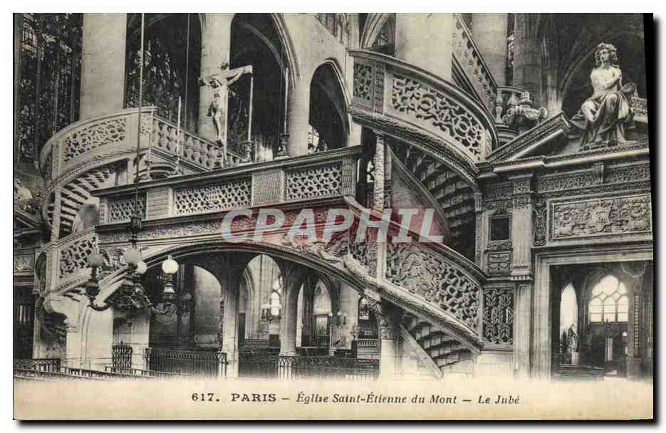 CPA Orgue Paris Eglise Saint Etienne du Mont 
