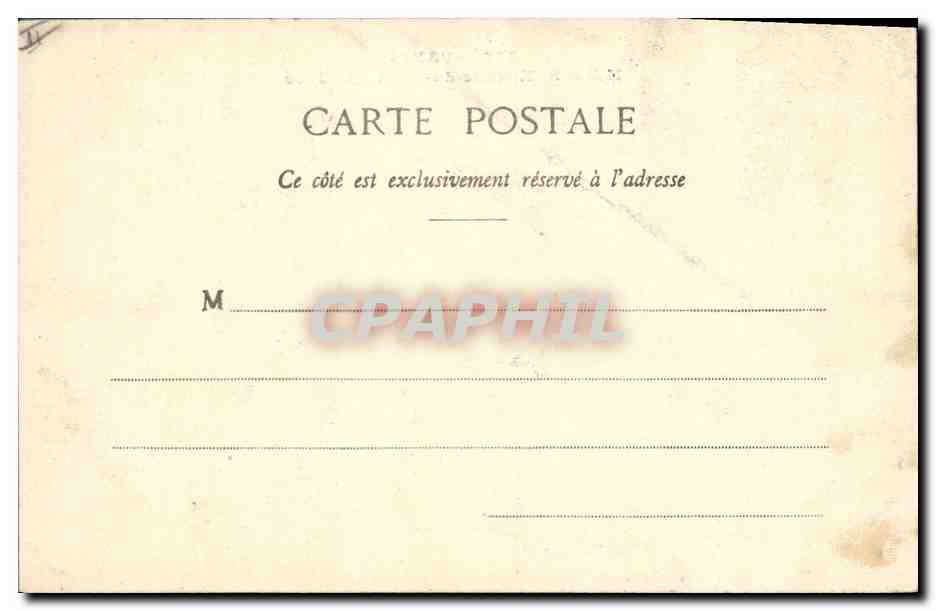 CPA Orgue Paris Eglise Saint Etienne du Mont Le jube — Rückseite