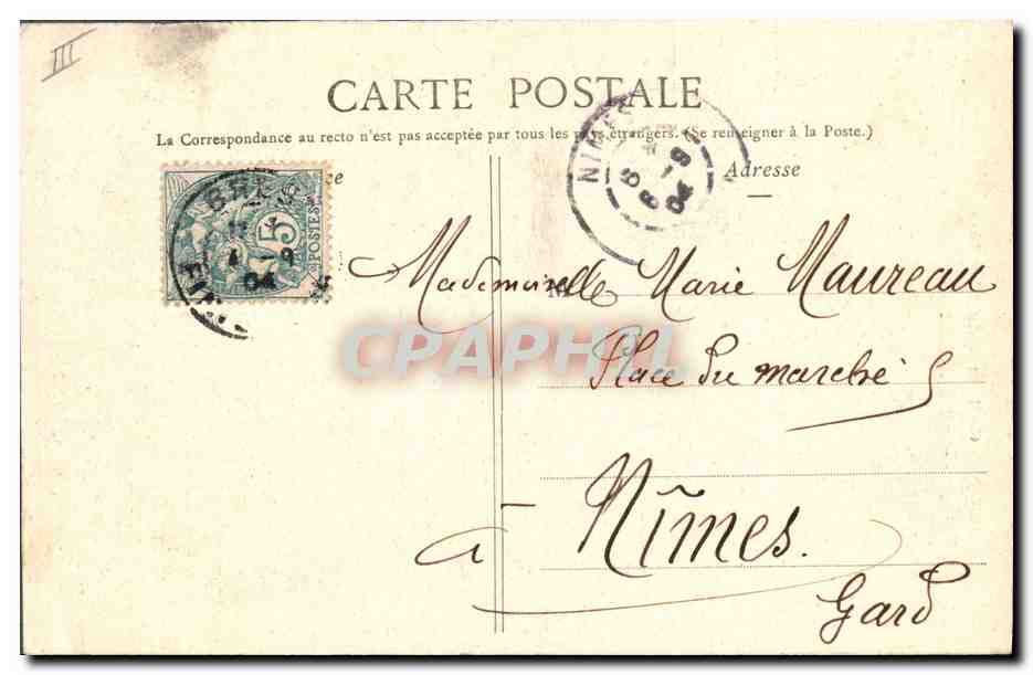 CPA Folklore Enfants Quimper Les petits maries Mariage — Verso