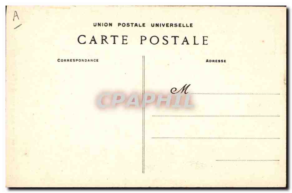 CPA Folklore Illiennes de Batz attendant le Bac — Verso