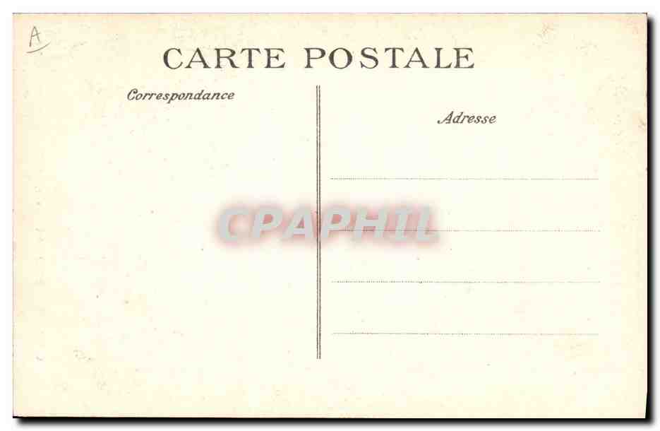 CPA Folklore Saint Pol de Leon Une vieille tricoteuse  — Verso