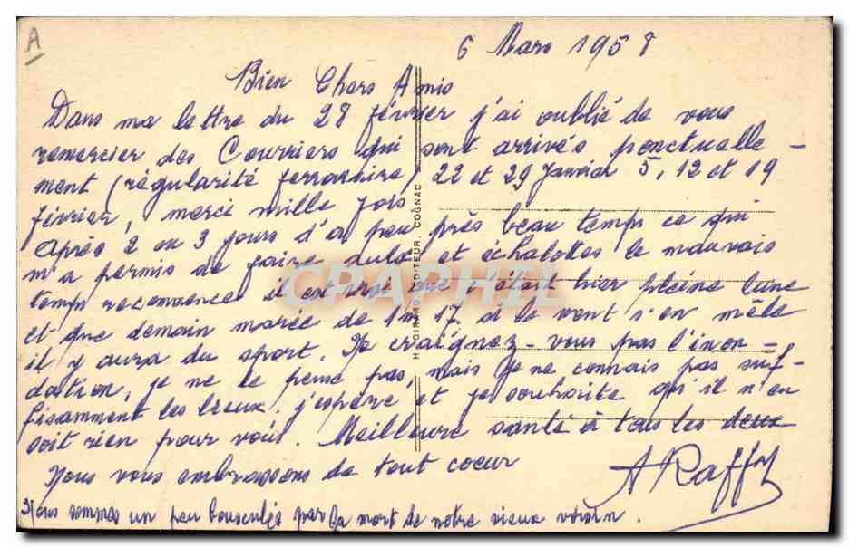 CPA Vin Vendanges Cognac Chateau du roi Francois 1er La salle des gardes Etablissements de MM Otard Dupuy  — Rückseite