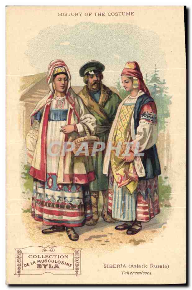 Tcheremisses — Sibérie (Asiatique Russie) — Collection de La Musculosine Byla