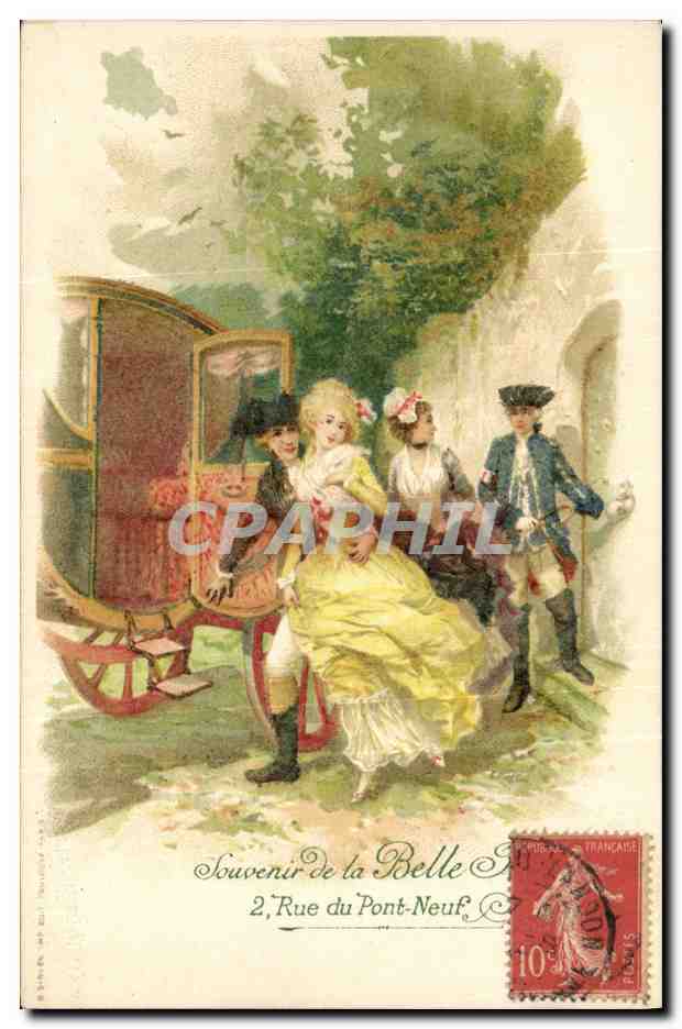 Souvenir de la Belle Jardinière — Rue du Pont-Neuf — éditée par Belle Jardinière