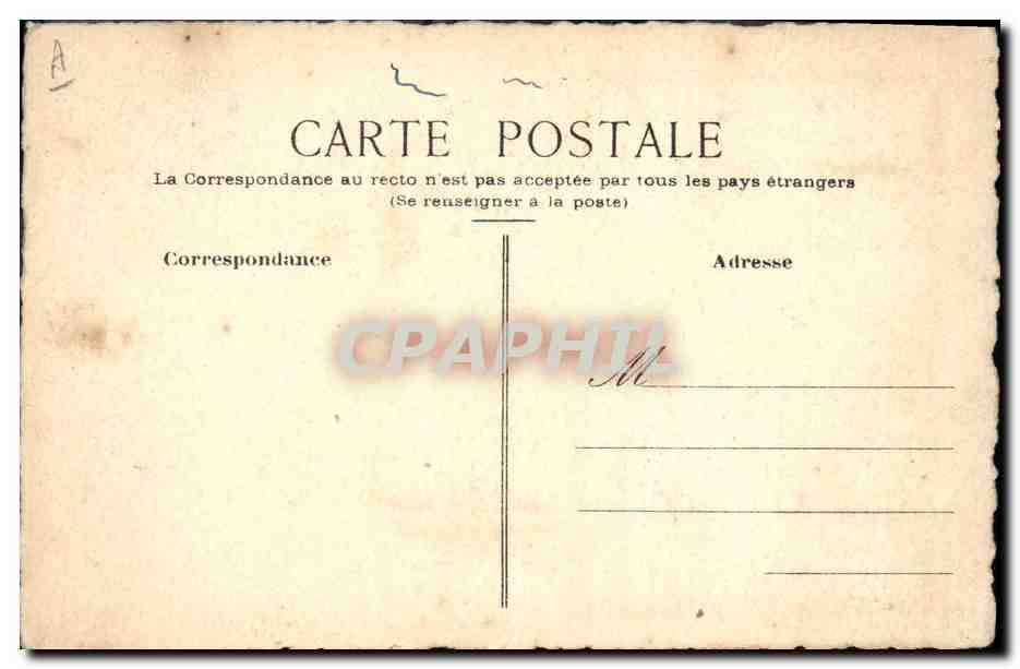 CPA Fantaisie (dessin a la main) Paysage  — Rückseite