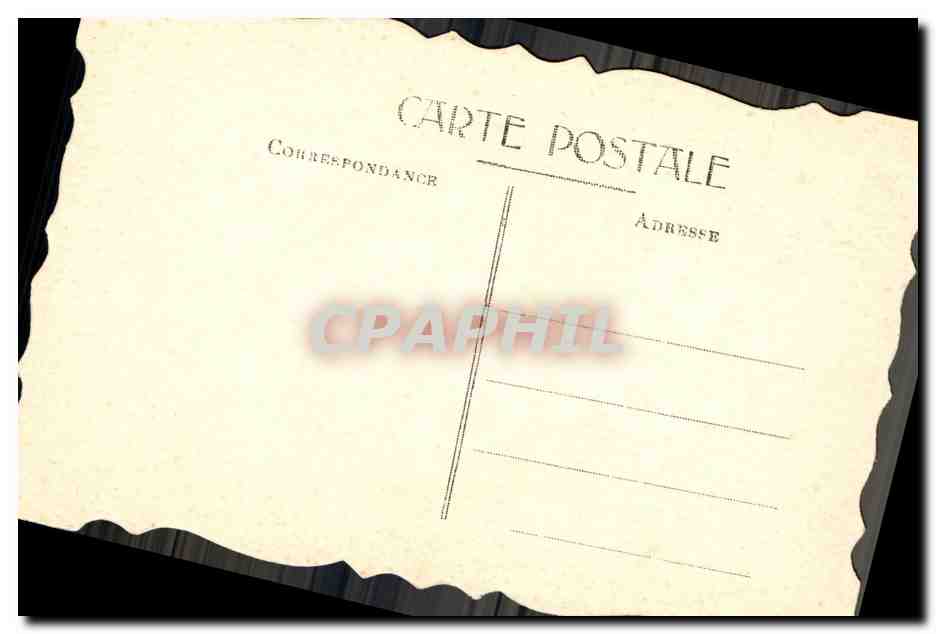 Carnation — phare et voile — carte postale — Verso