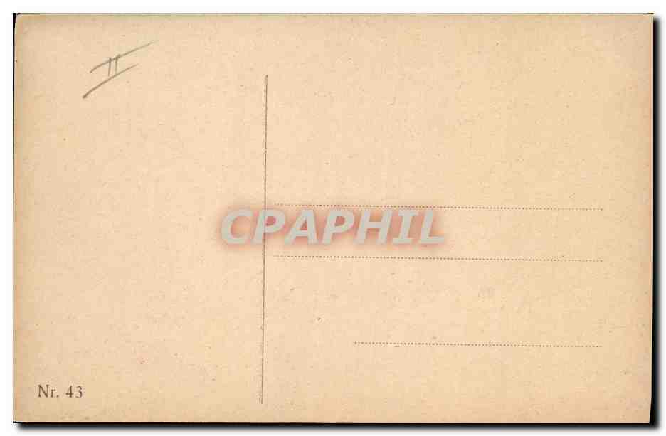 Paysage avec bouleaux — édition CPAPHIL — n° 43 — Rückseite