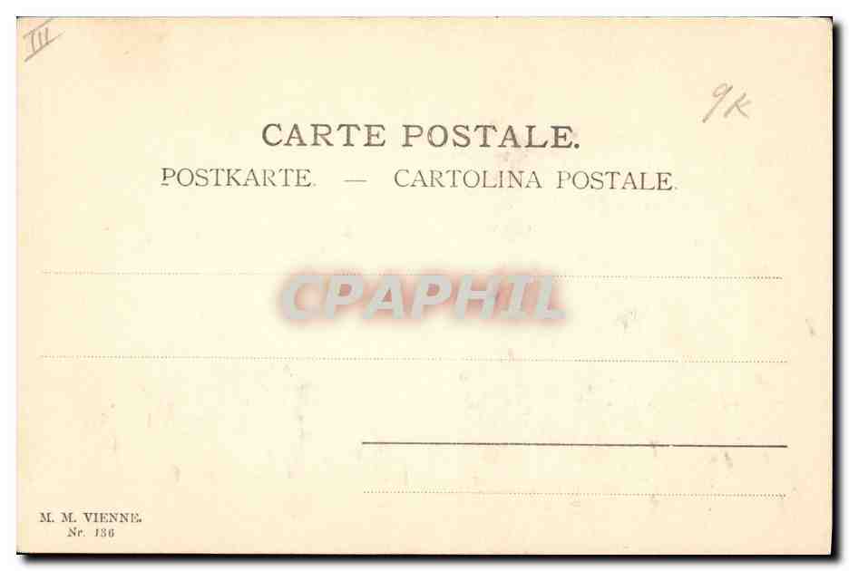 CPA Fantaisie Enfant Agneau Cloches  — Rückseite