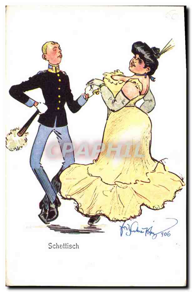 Danse du Schottisch — illustration — F. J. K. Töpfer, 1906