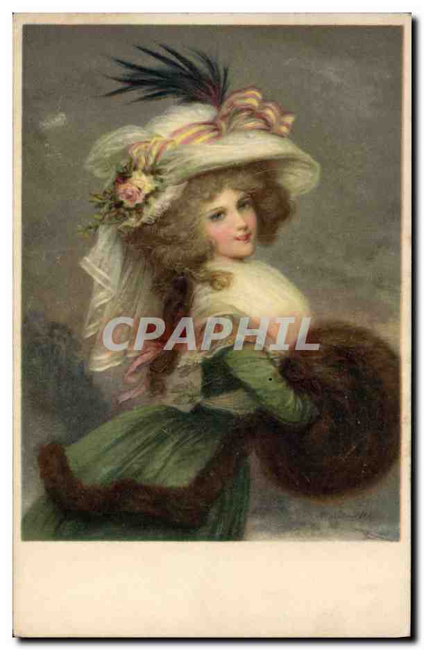 CPA Fantaisie Femme