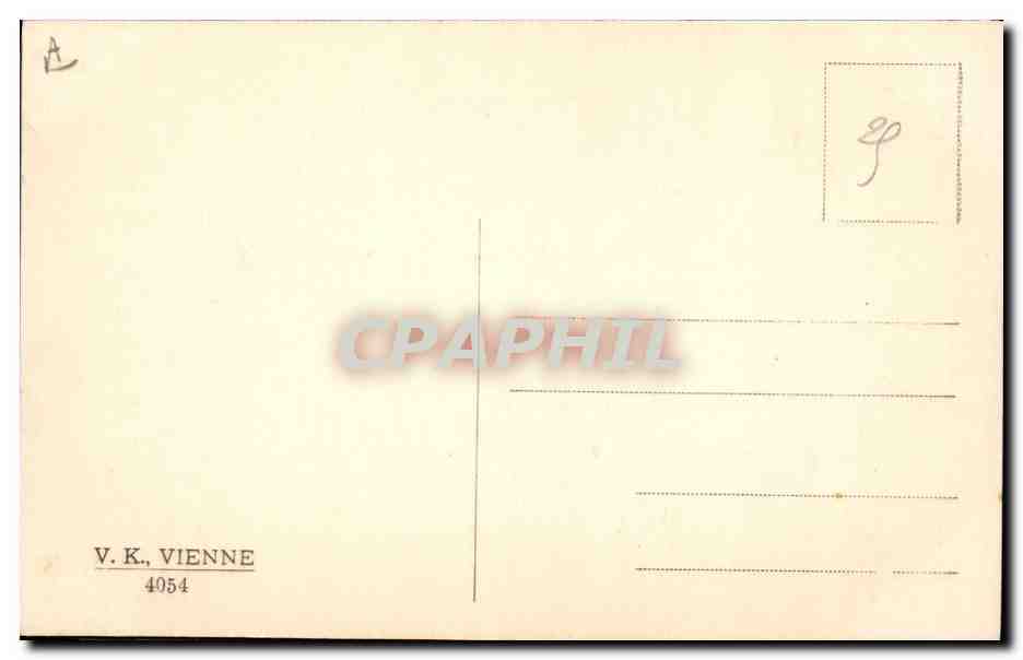 CPA Fantaisie Enfant Poussins Paques  — Rückseite