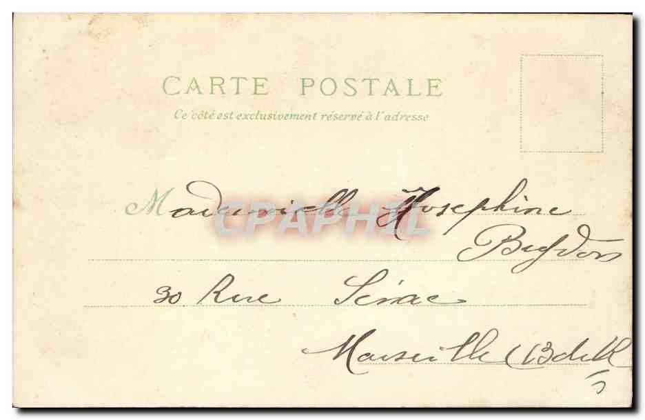 Paris — Exposition Universelle de 1900 — Pont Alexandre III — G.B. imp. N° 676 — Back