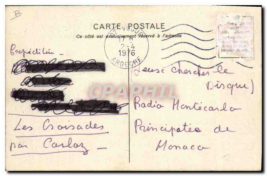 CPA Fantaisie Carte transparente Petit Bras de la Seine Pont Neuf Notre Dame de Paris Mitanchet Lyon  — Rückseite
