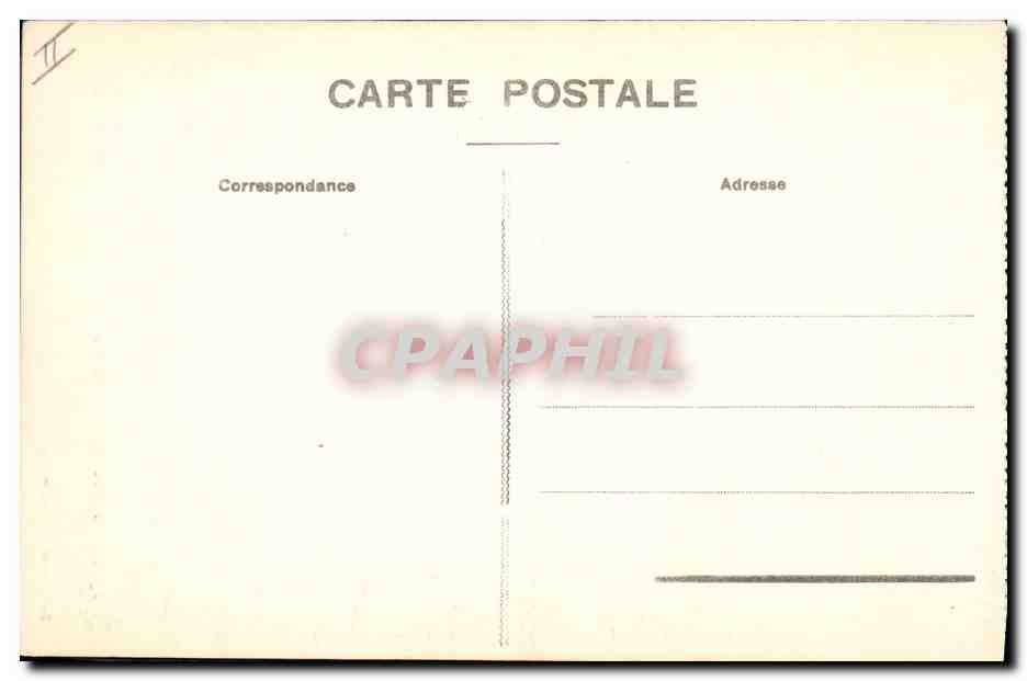 CPA Orgue Eglise de la Chaise Dieu Buffet d'orgues Oeuvre de Vaneau — Rückseite